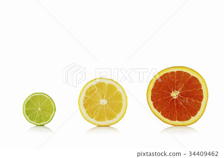 Lime, lemon, orange Lime, lemon, orange 34409462