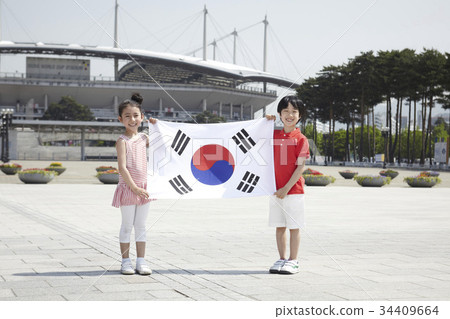 孩子，紅魔鬼 34409664