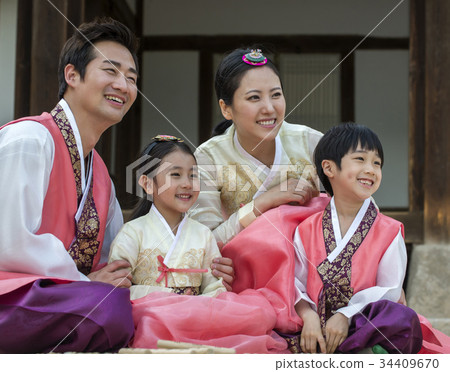家人,韓服 家人,韓服 34409670