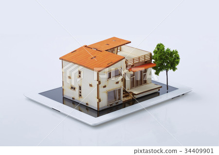 iPad，房子模型 34409901