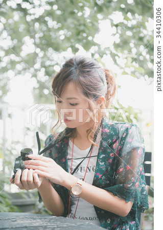 照相機 攝影師 女生 34410306