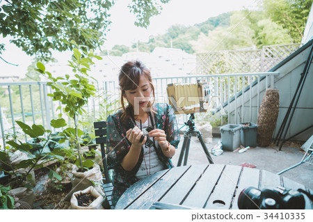 photocamera, assessment, camergirl 34410335