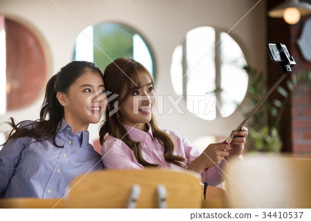 Young woman, friend 34410537