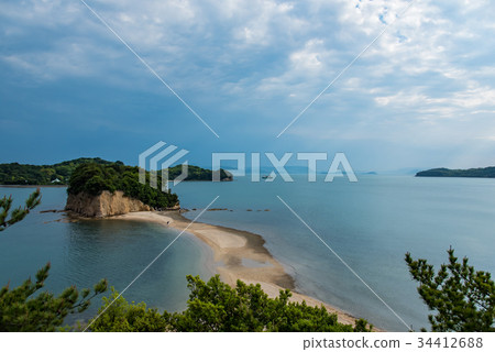Shodoshima tide is full of angel road 34412688