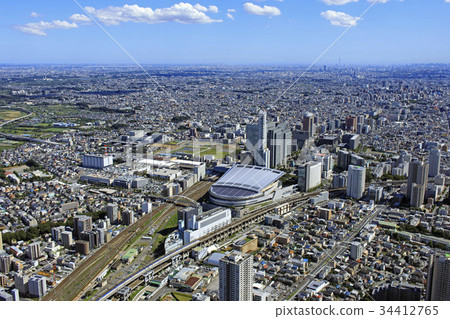 Saitama Super Arena / Aerial view 34412765