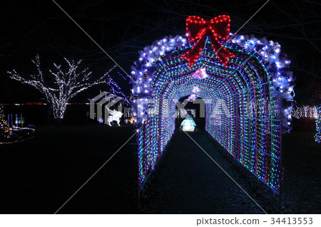 Seta Karahashi公園的照明 Seta Karahashi公園的照明 34413553