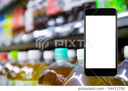 智能手機插入材料軟飲料，軟飲料，非酒精飲料，飲料，飲料， 34413780