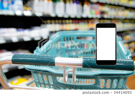 Background material for inset Supermarket, supermarket, food department, shop, department store, food hygiene law 34414093