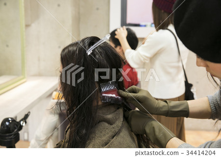 美女形像美髮師 美女形像美髮師 34414204