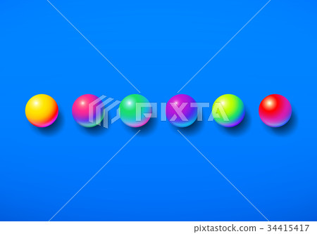 Abstract background shiny memphis acid colored Abstract background shiny memphis acid colored 34415417