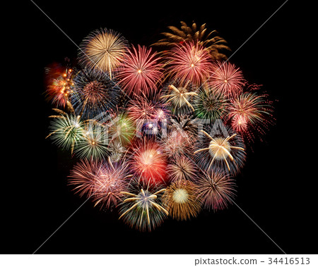 Fireworks 34416513