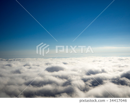 Beautiful sea of fog Beautiful sea of fog 34417046