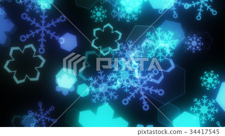 Glittering particles 34417545