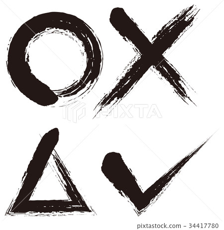 矢量 圈圈 正確 34417780