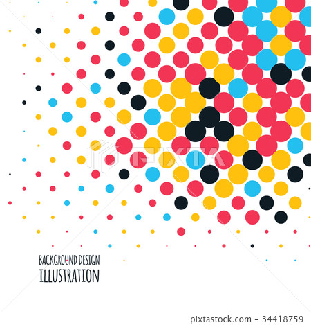 vector color dot background 34418759