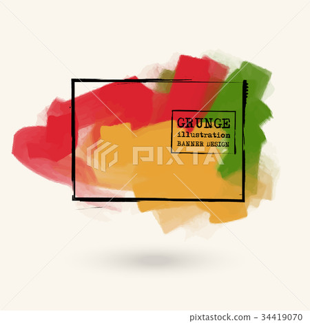 Business design templates with Paint Backgrounds. Business design templates with Paint Backgrounds. 34419070