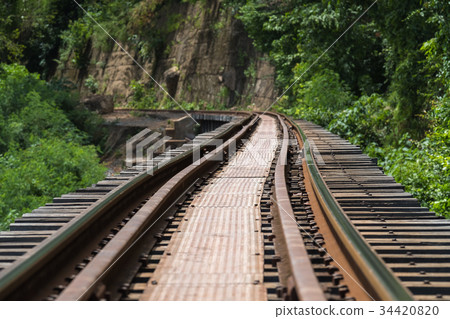 Railroad wood history world war II in river kwai 34420820