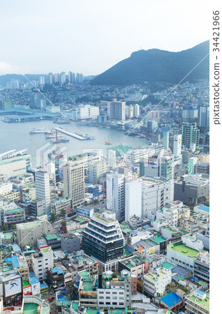 Landscape from Busan Tower Observatory: Chagalchi Market 34421966