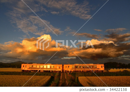 津輕鐵路的斜射線 津輕鐵路的斜射線 34422138