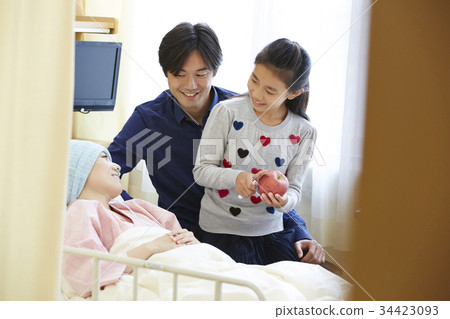 Family supporting fight disease 34423093