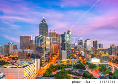 Atlanta Georgia Skyline 34423144