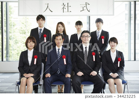 企業招聘儀式 34423225