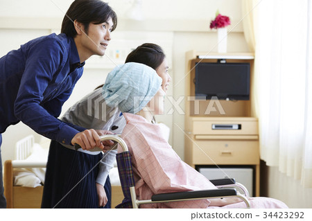 Family portrait supporting the fight against illness 34423292