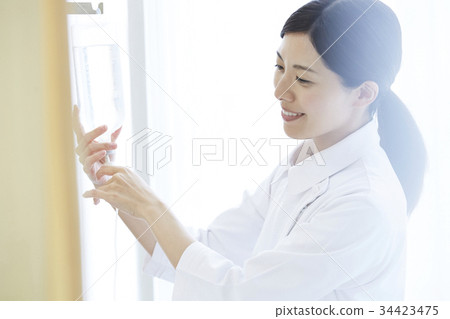 Nurse drip portrait 34423475