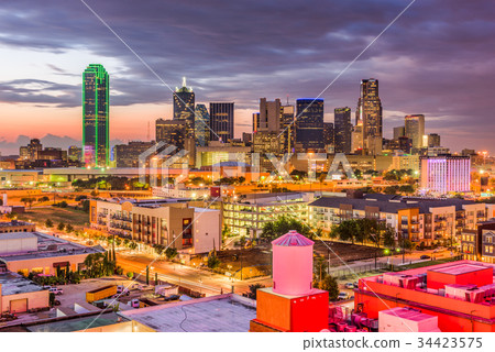 Dallas Texas Skyline 34423575