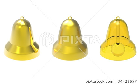 Gold bell 34423657