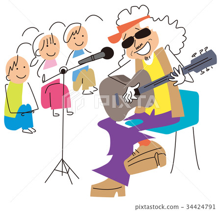 Flashy folk singer Flashy folk singer 34424791