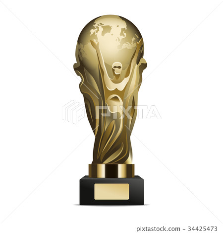 Glossy Golden Trophy Cup Realistic Vector Glossy Golden Trophy Cup Realistic Vector 34425473