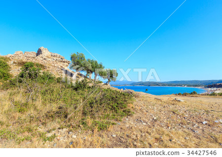 Trani Ammouda beach(Halkidiki, Greece). Trani Ammouda beach(Halkidiki, Greece). 34427546