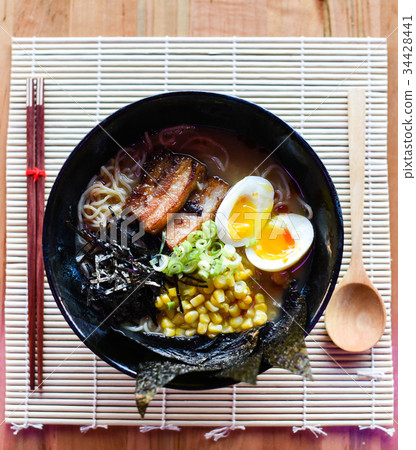 Chashu Pork Miso Ramen 34428441