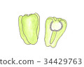 green pepper  34429763