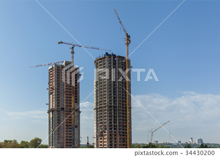 building of two multi-storey buildings building of two multi-storey buildings 34430200