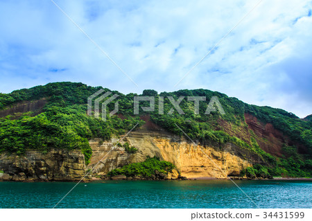 Red Daki Cliffs Shinjo Goto Goto Islands 34431599