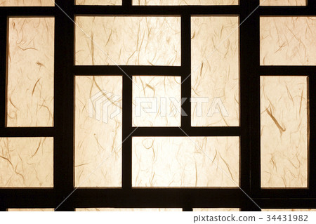 韓國紙，圖案，壁畫 34431982