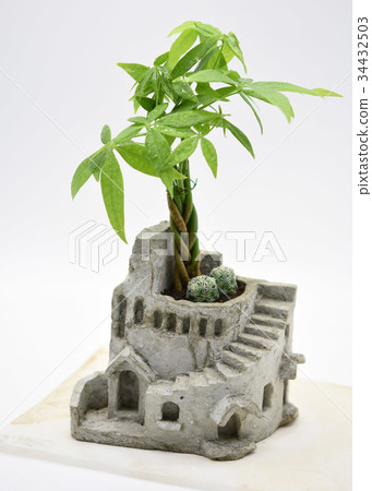 多肉水泥花器_04 34432503