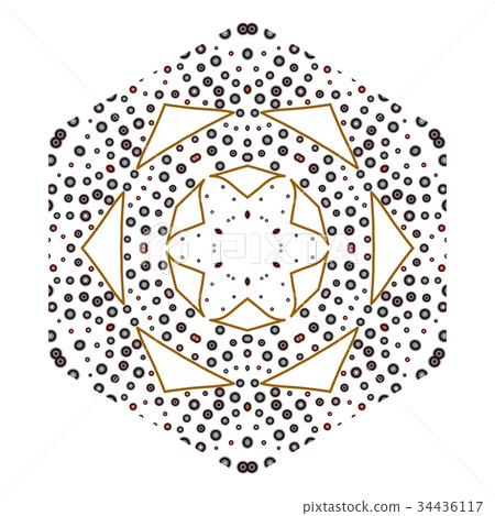 Primitive geometric sacra retro pattern Primitive geometric sacra retro pattern 34436117