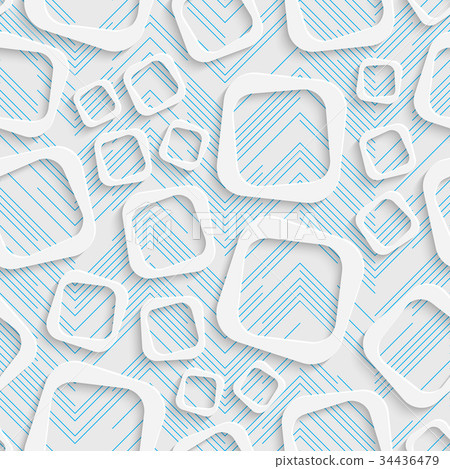 Seamless Contemporary Pattern 34436479