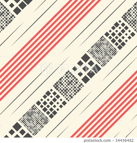 Seamless Diagonal Stripe 34436482