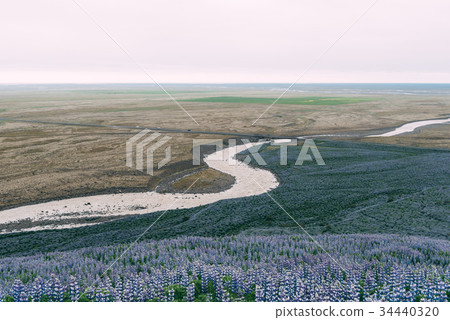 Typical Iceland landscape 34440320