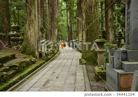 [Wakayama Prefecture Koyasan] Approach to Okunoin 34441104