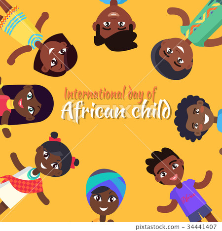 International Day of African Child Illustration 34441407