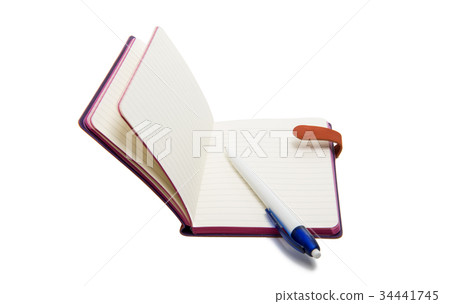 Notebook isolated Notebook isolated 34441745