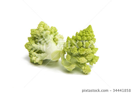 Romanesco cabbage isolated 34441858
