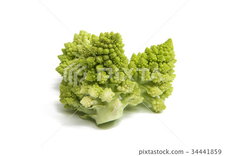 Romanesco cabbage isolated Romanesco cabbage isolated 34441859