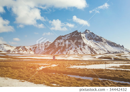 Winter season natural landscape 34442432