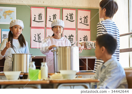 小學午餐午休 小學午餐午休 34442644